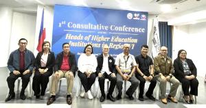 NISU President, VPAA Join CHED Region VI Consultative Conference