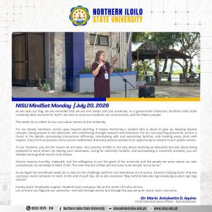 MINDSET MONDAY | SERVICE TO THE UNIVERSITY