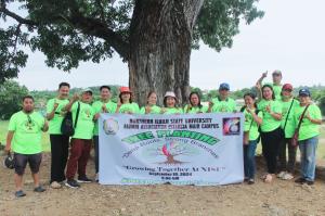 NISU alumni assoc spearheads tree planting activity; highlights its commitment to environment stewardship