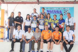 NISU Blue Marlins 3x3 Men at Women Pumirmi sa Pilak na Medalya